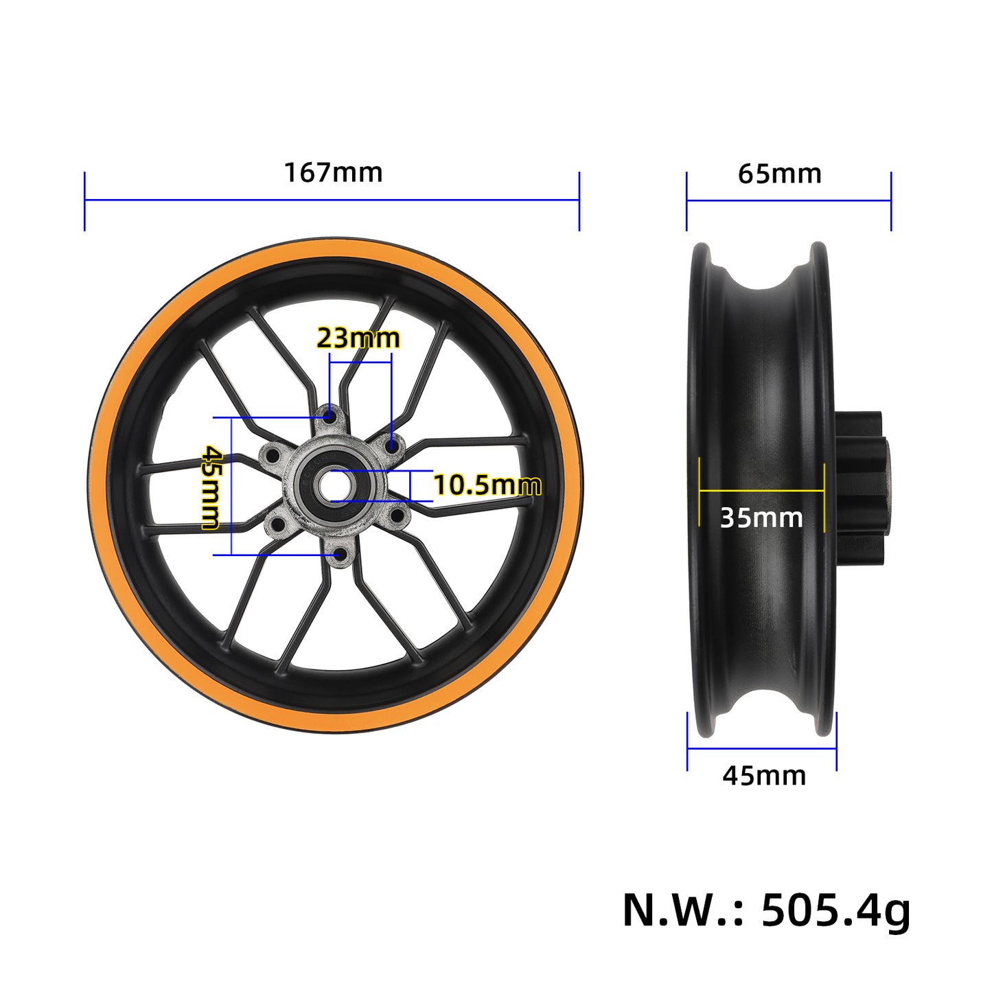 Jante avant kukirin G2 max