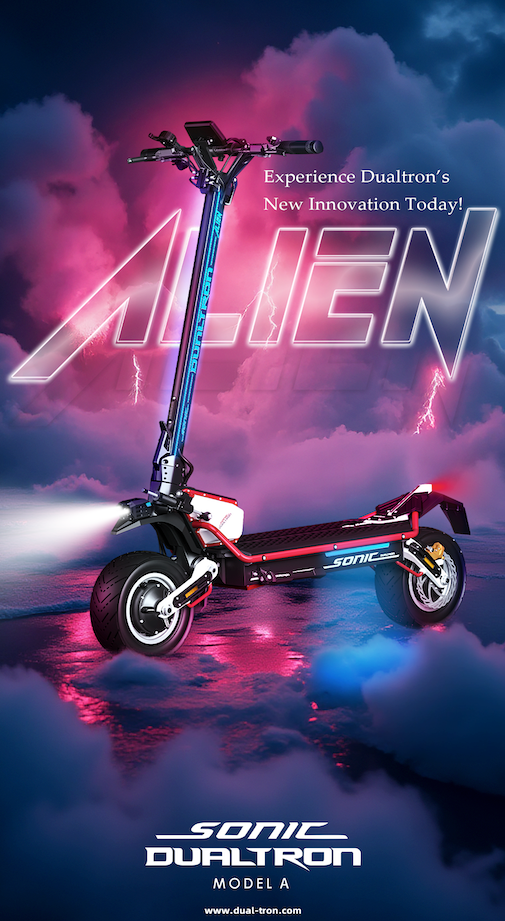 TROTTINETTE ELECTRIQUE DUALTRON ALIEN | 72V 40Ah