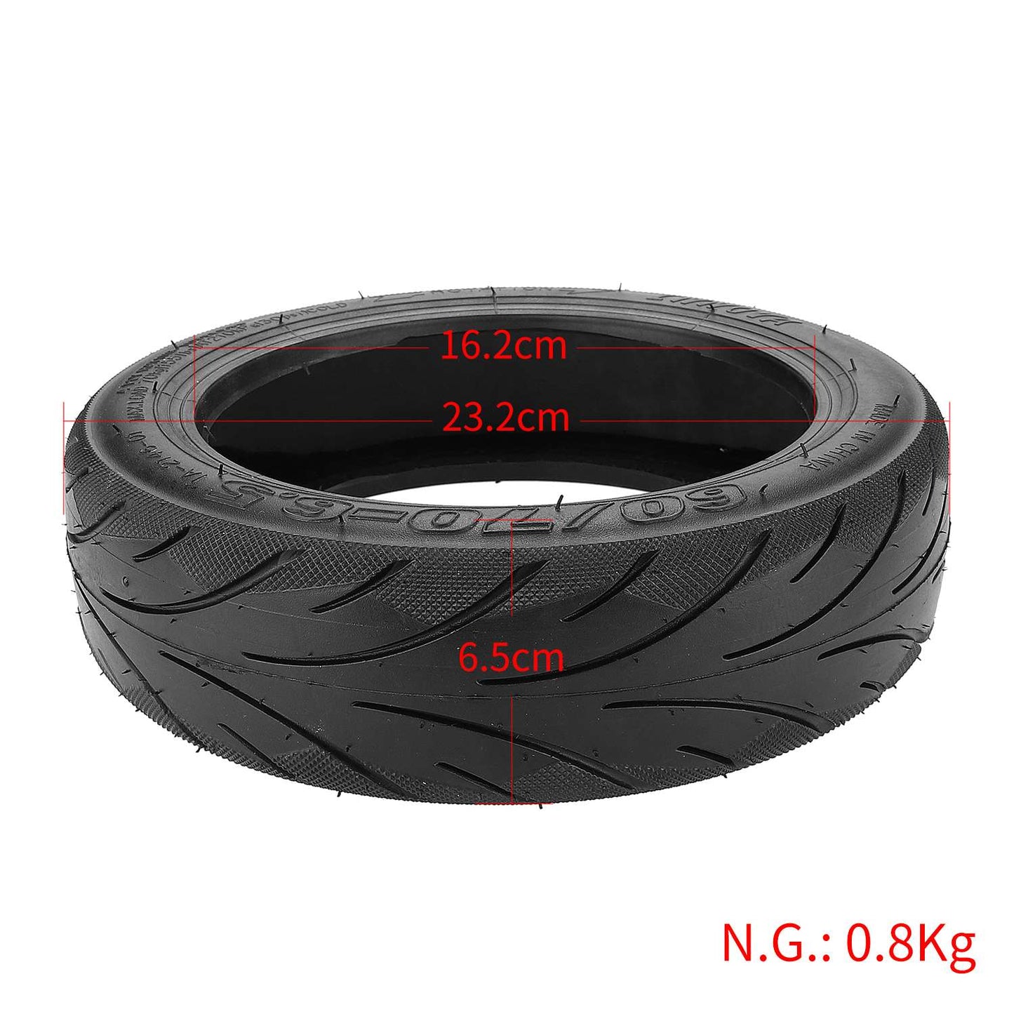 Pneu ninebot 60/70-6.5 avec gel anti crevaison