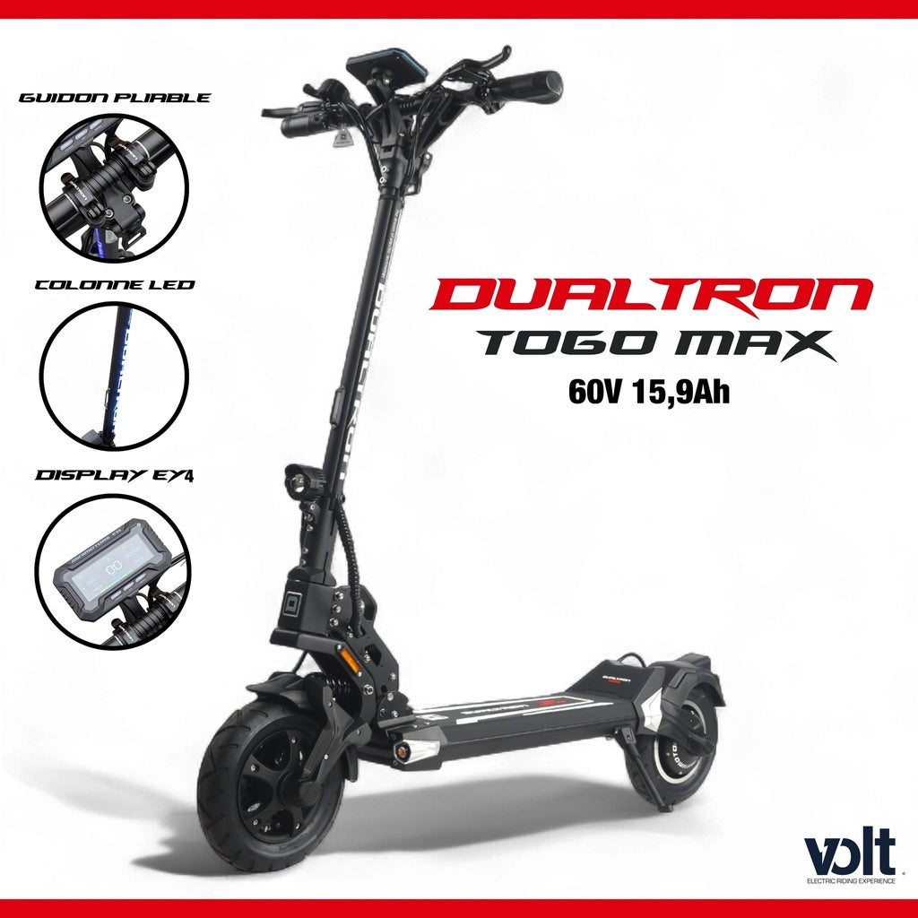 TROTTINETTE ELECTRIQUE DUALTRON TOGO MAX 60V 16A